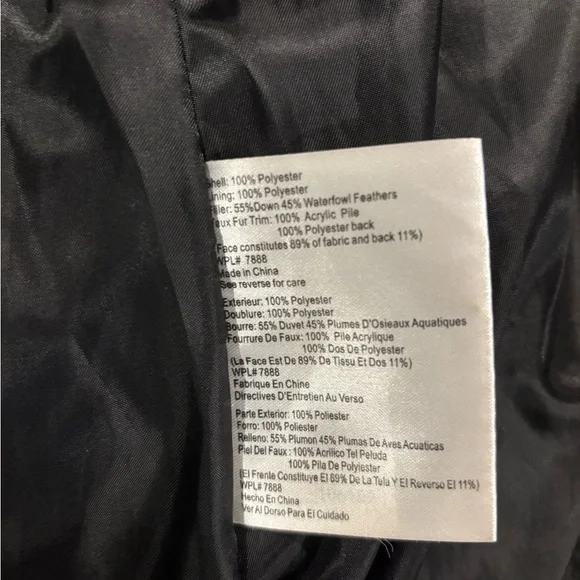 Vintage Michael Kors, puffer jacket with Fur Hood, knee length - Picture 3 of 4